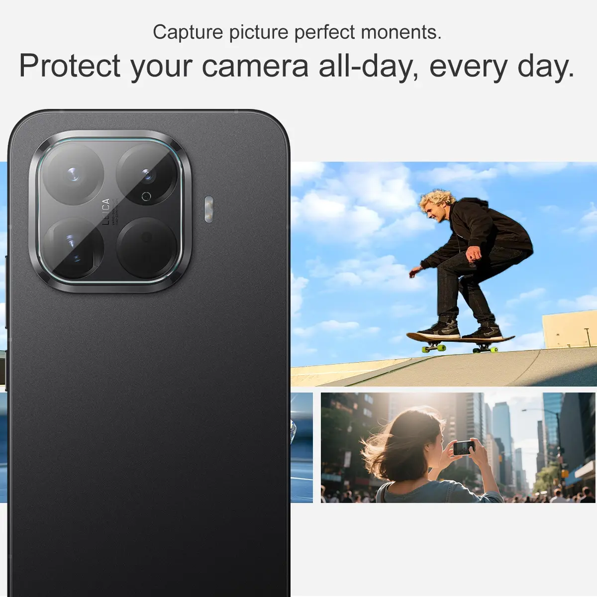 Härdat Glas 0.2mm Linsskydd Xiaomi 15T Pro Genomskinlig