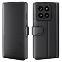 Aito Nahkakotelo Xiaomi 14 Musta