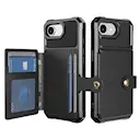 Tough Multi-slot Deksel iPhone 16e Svart