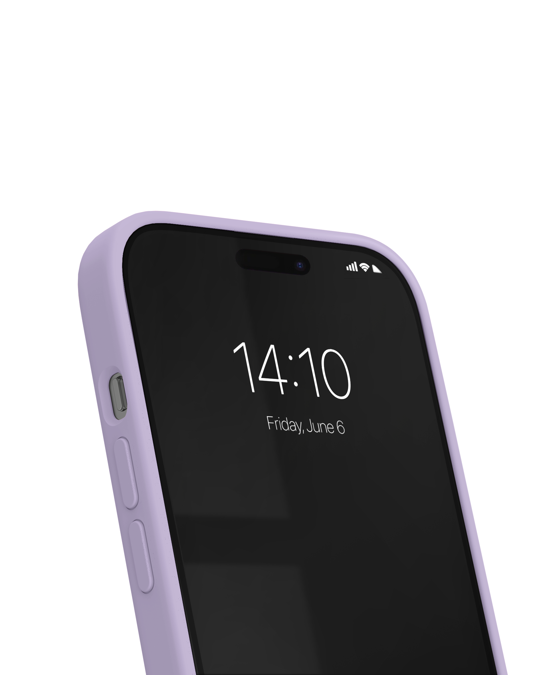 MagSafe Silicone Case iPhone 14 Lavender Milk