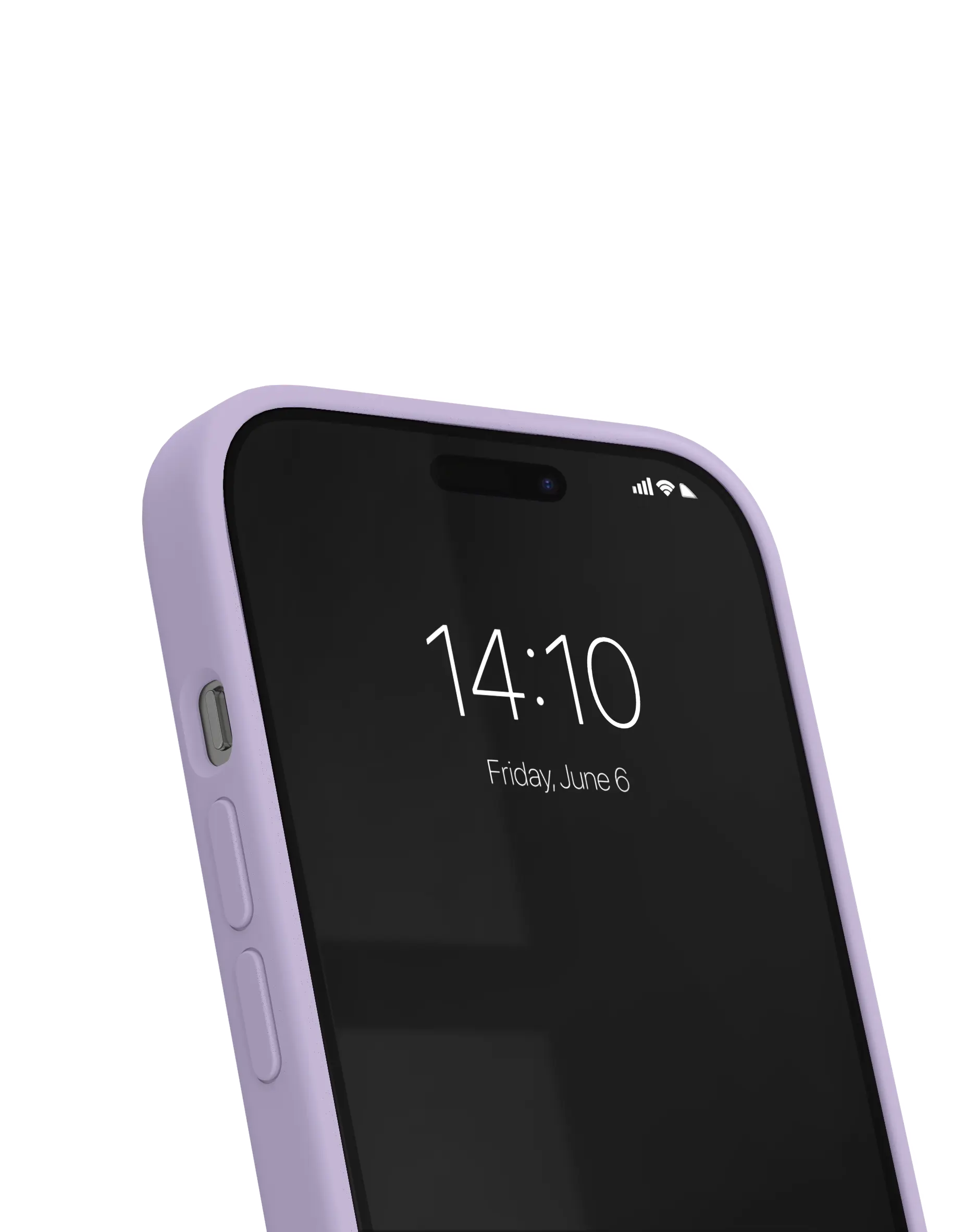 MagSafe Silicone Case iPhone 14 Lavender Milk
