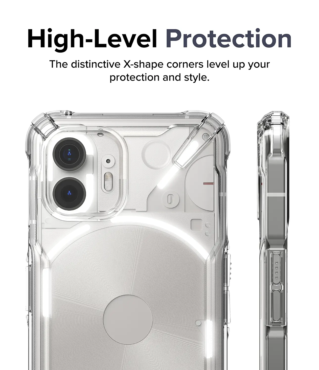 Fusion X Case Nothing Phone 2 Genomskinlig