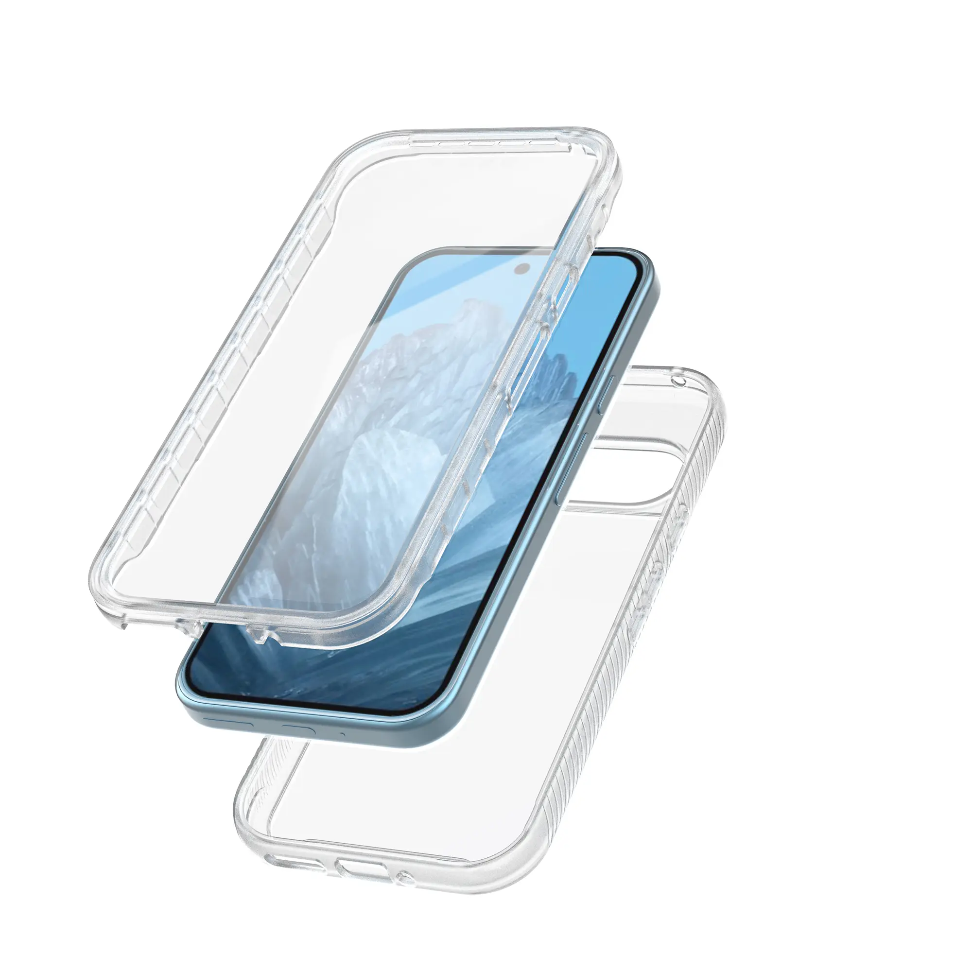 Full Protection Case Google Pixel 9 Genomskinlig