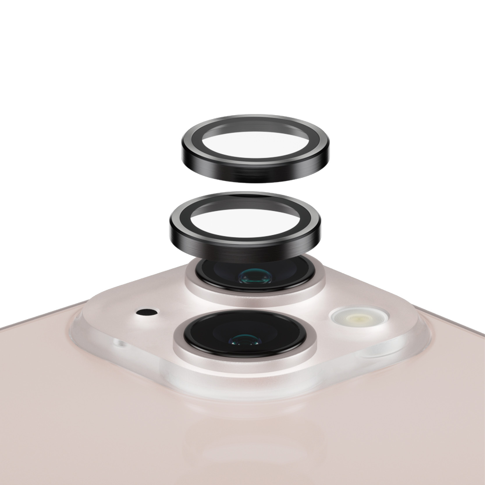 PanzerGlass iPhone 13 Mini Hoops Camera Lens Protector Svart