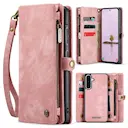 Multi-slot Mobiltaske Samsung Galaxy A56 Lyserød