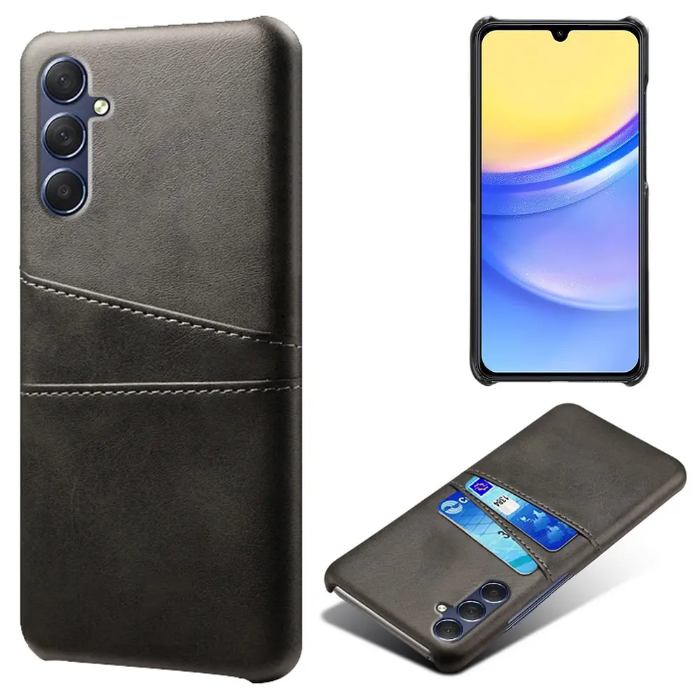 Card Slots Case Samsung Galaxy A15 Svart