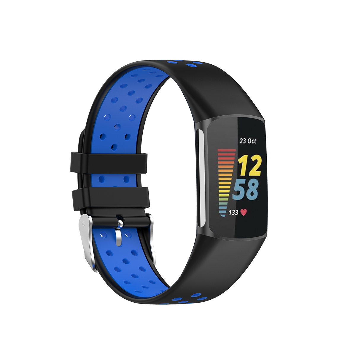 Silikoniranneke Urheilu Fitbit Charge 5 Monivärinen/kuvioitu