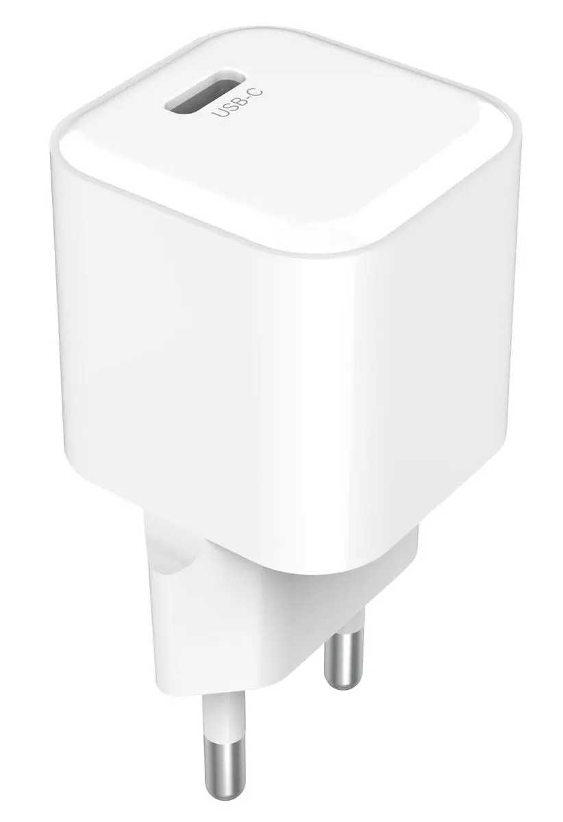 USB-C till Lightning Laddare med 1m kabel 20W PD Vit