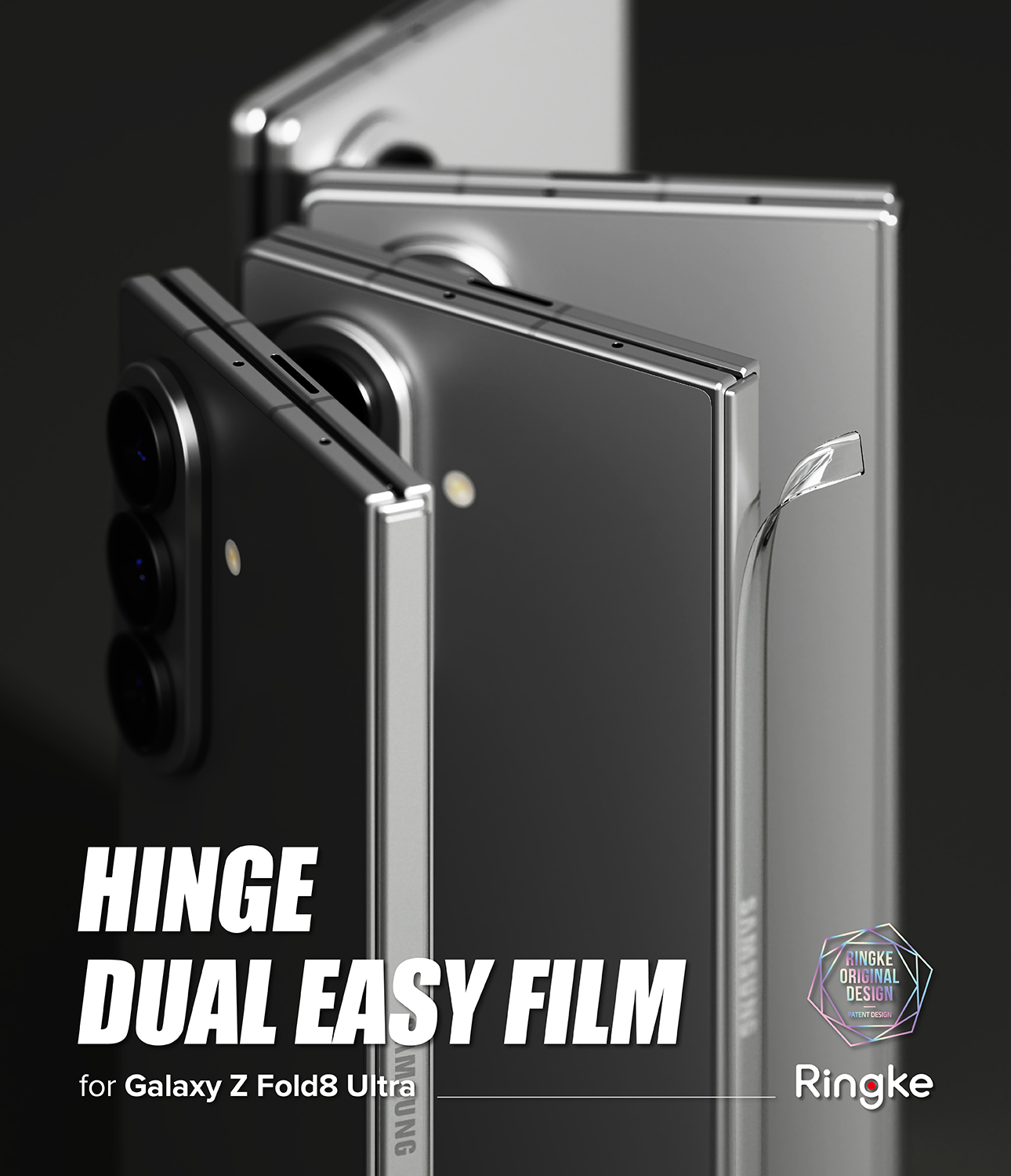 Hinge Dual Easy Pro Film (2-pack) Samsung Galaxy Z Fold 8 Ultra