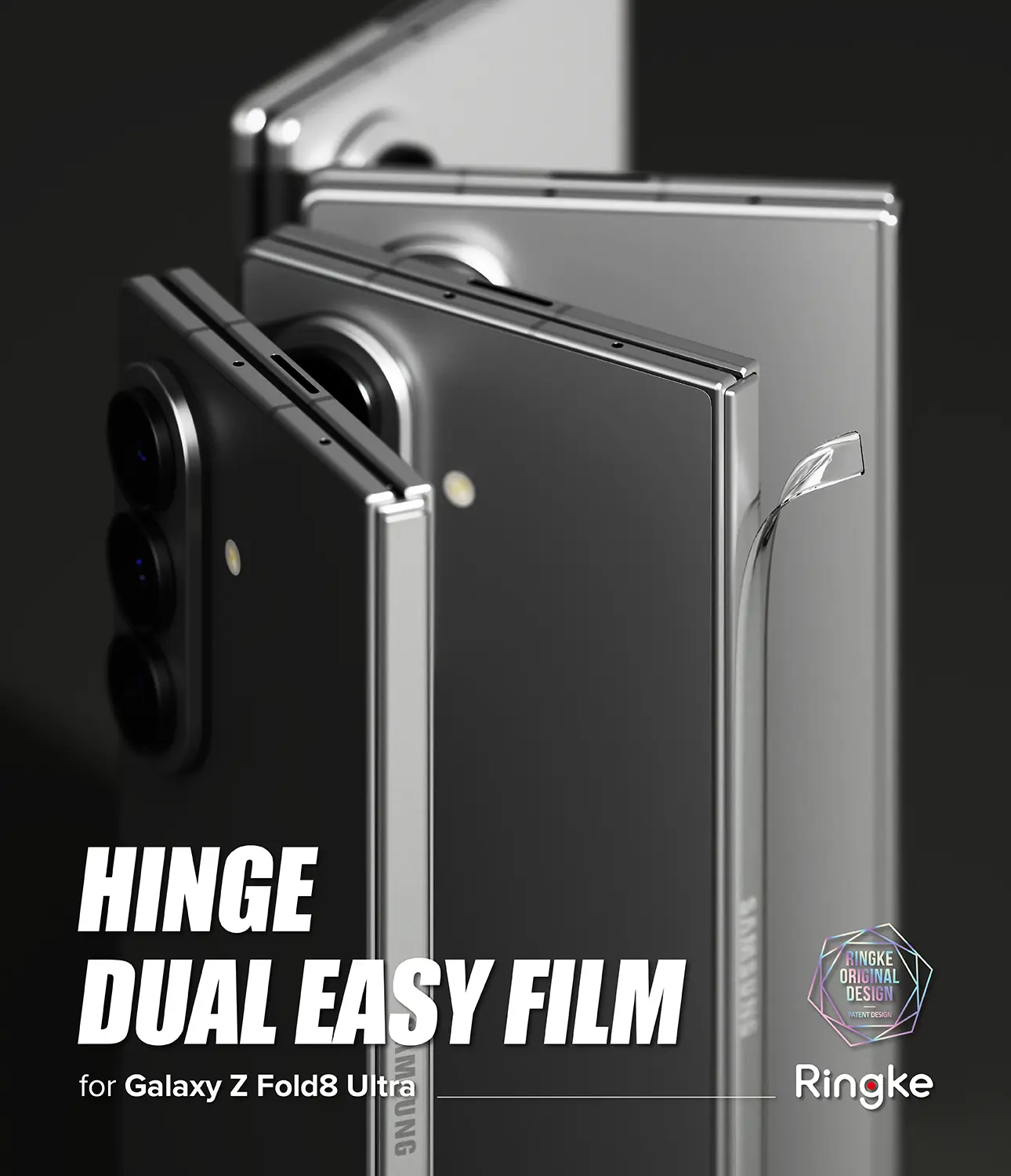Hinge Dual Easy Pro Film (2-pack) Samsung Galaxy Z Fold 8 Ultra