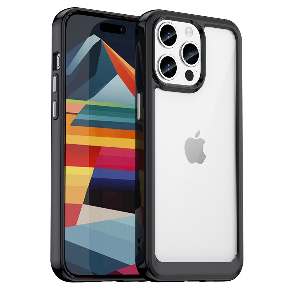 tectTech Hybridikuori iPhone 15 Pro Max Musta