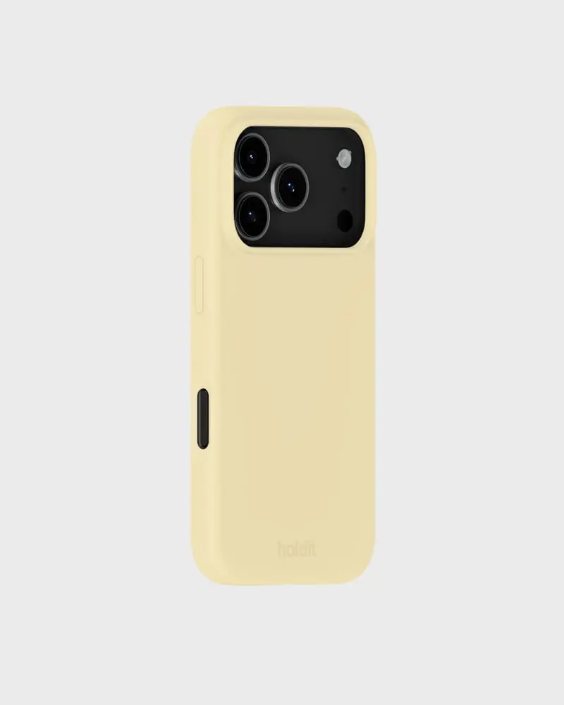 Silikonskal iPhone 17 Pro Max Butter Yellow