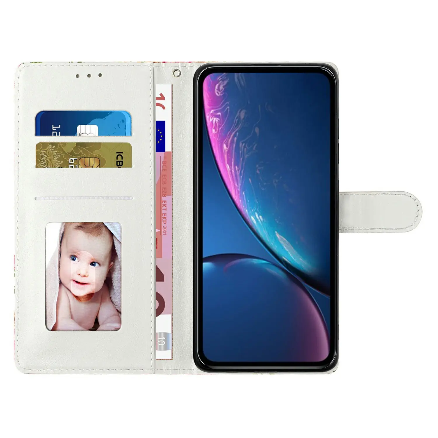 Mobilfodral Samsung Galaxy A26 rosa marmor