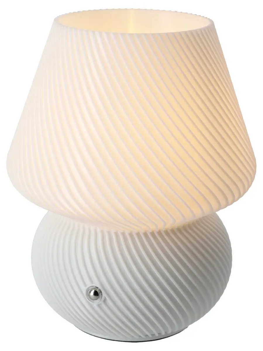 Eddie  - Laddbar bordslampa 18.5cm, Vit