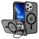 Hybridcover Kickstand MagSafe iPhone 13 Pro Sort