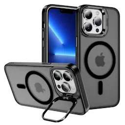 Hybridcover Kickstand MagSafe iPhone 13 Pro Sort