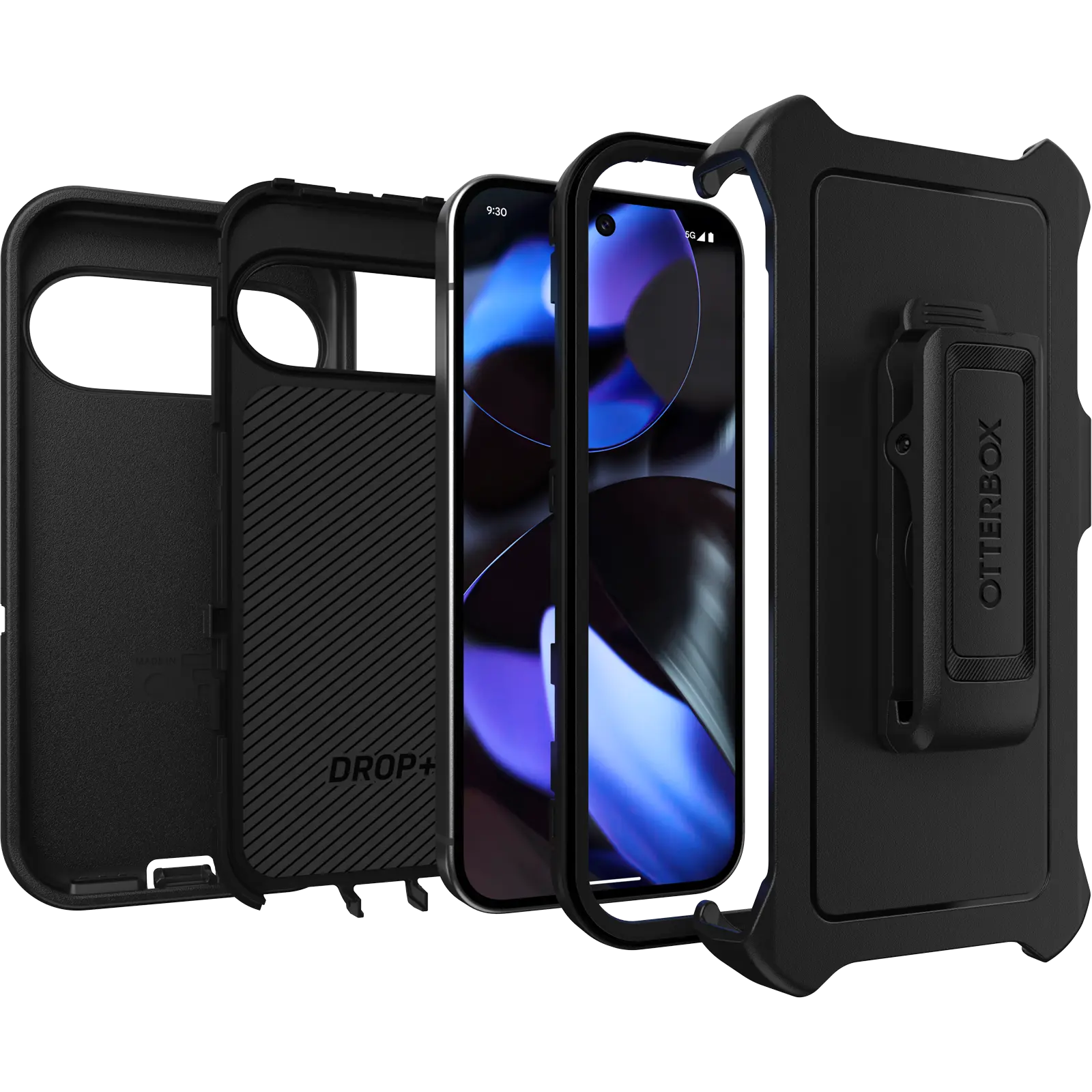 Defender Skal Google Pixel 9 Svart