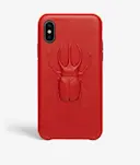 Cover iPhone Xs Max Beetle Calf Red