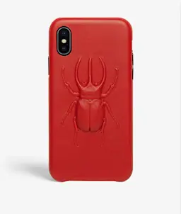 iPhone Xs Max Deksel Beetle Calf Red