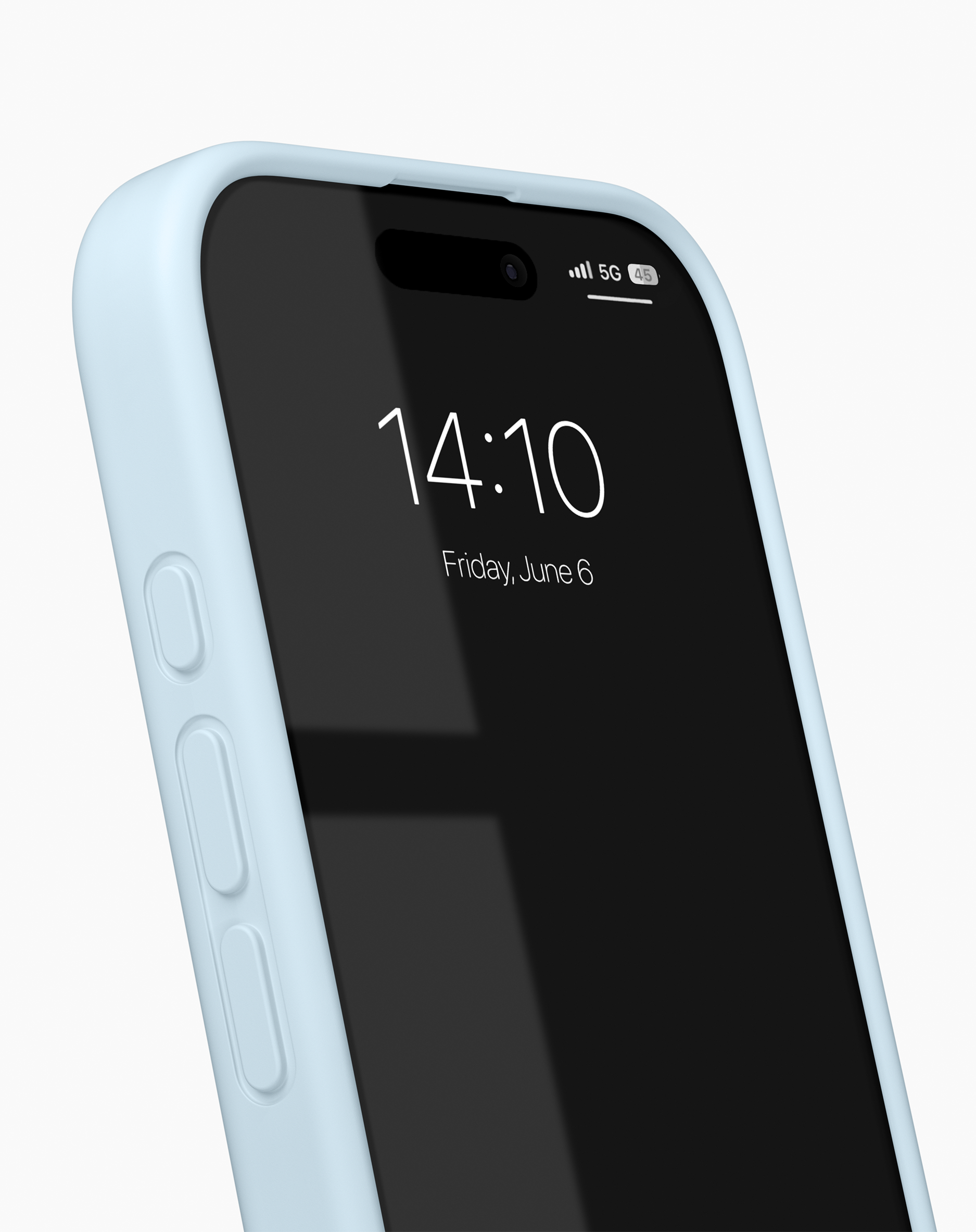 MagSafe Silicone Case iPhone 17 Light Blue