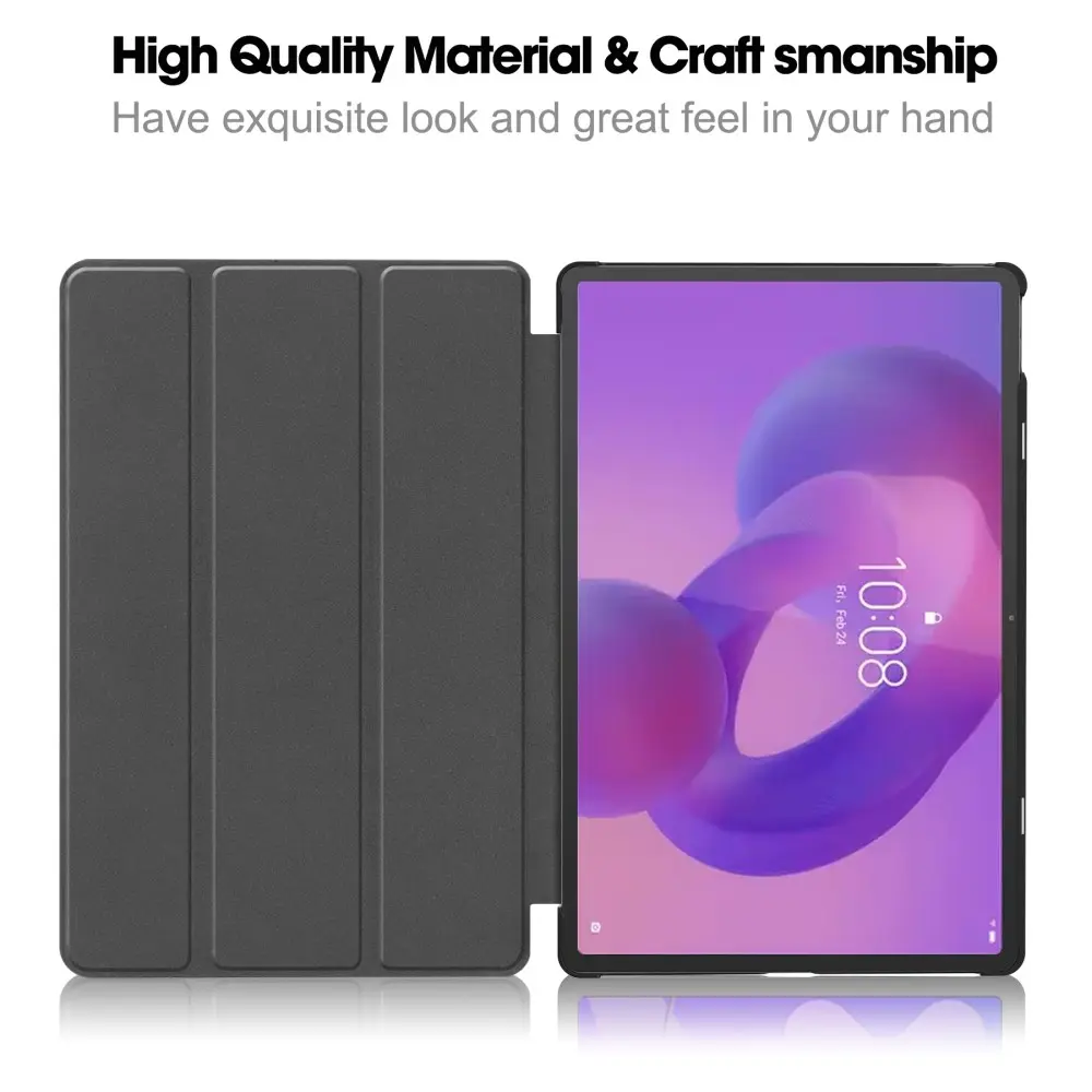 Fodral Tri-fold Lenovo Idea Tab Pro Svart