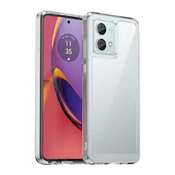 Hybriddeksel Motorola Moto G84 Gjennomsiktig