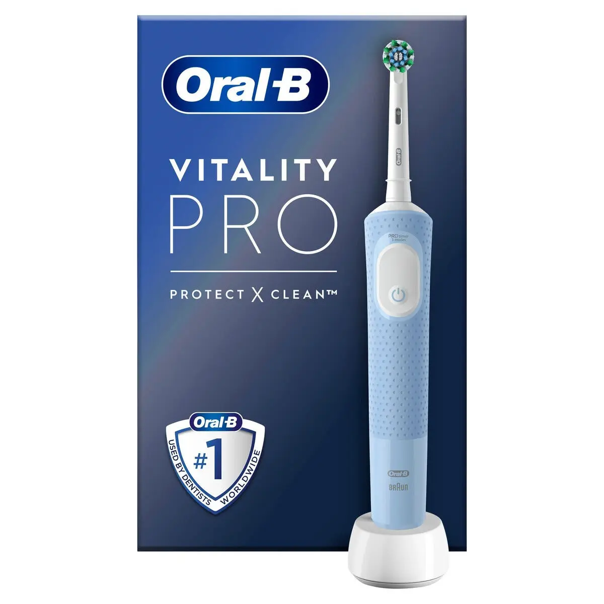 Vitality Pro eltandborste, Blå