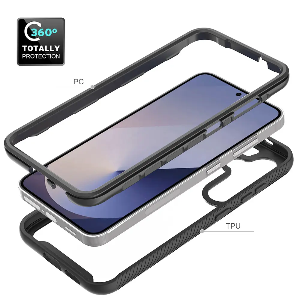 Full Protection Case Samsung Galaxy A37 Svart