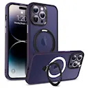 Hybridcover Magnetic Ring iPhone 14 Pro Max Lilla