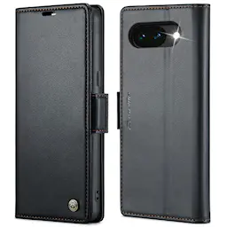 Google Pixel 10a Slankt RFID-lommeboketui, Svart