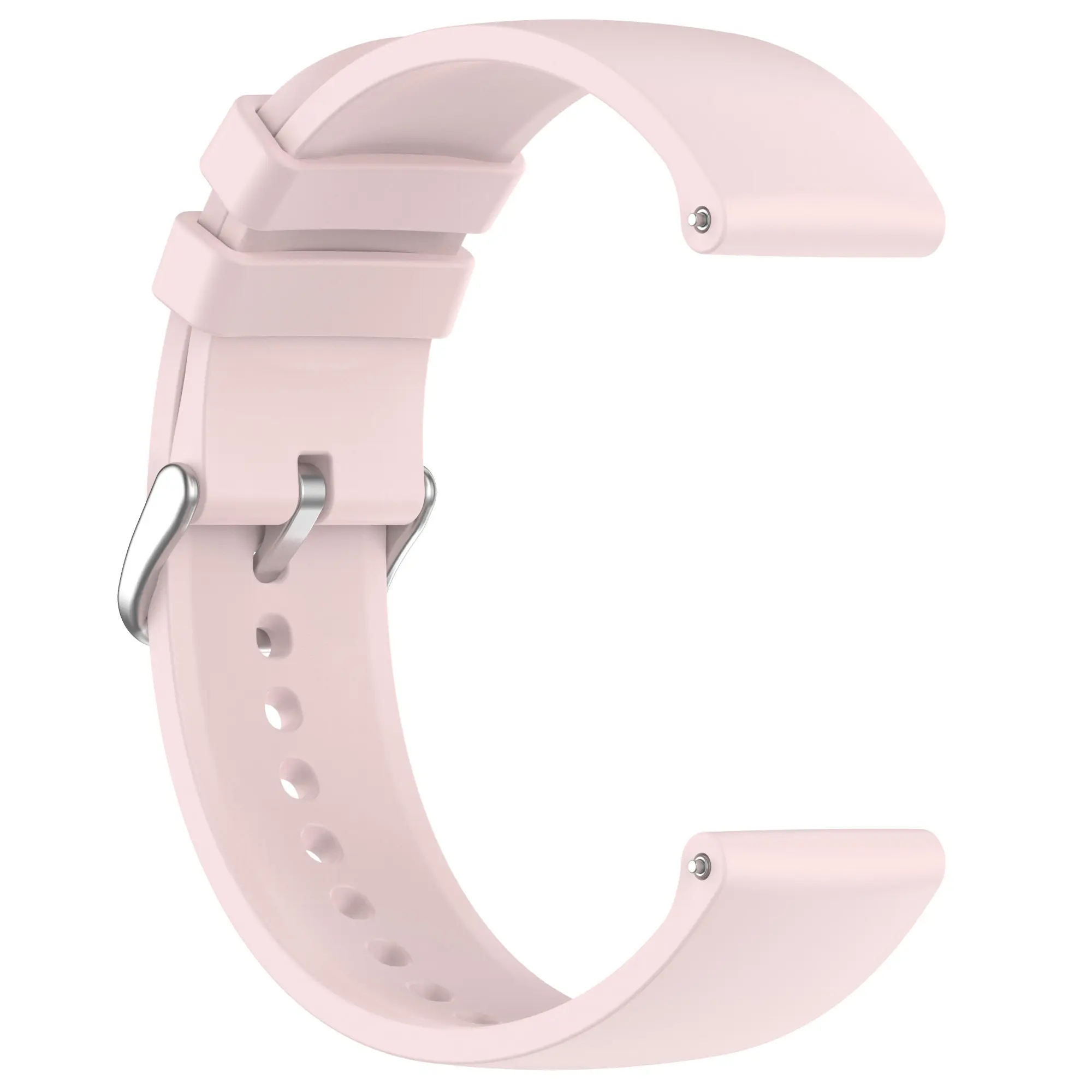Silikonarmband Universal 18mm rosa