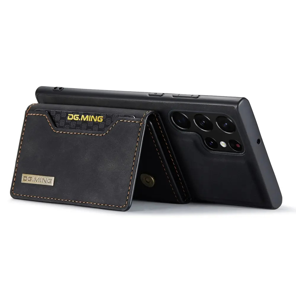 Magnetic Card Slot Case Samsung Galaxy S25 Ultra Svart