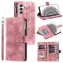 Pung Taske Samsung Galaxy S24 FE Mandala lyserød