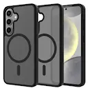 Samsung Galaxy S24 Hybrid-cover magnetisk, Frosted Black