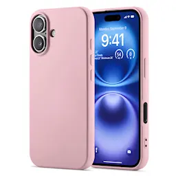 iPhone 16 Mobilskal i TPU, Ljusrosa