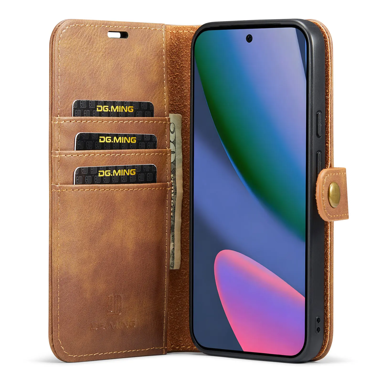 Magnet Wallet Google Pixel 11 Pro XL Cognac
