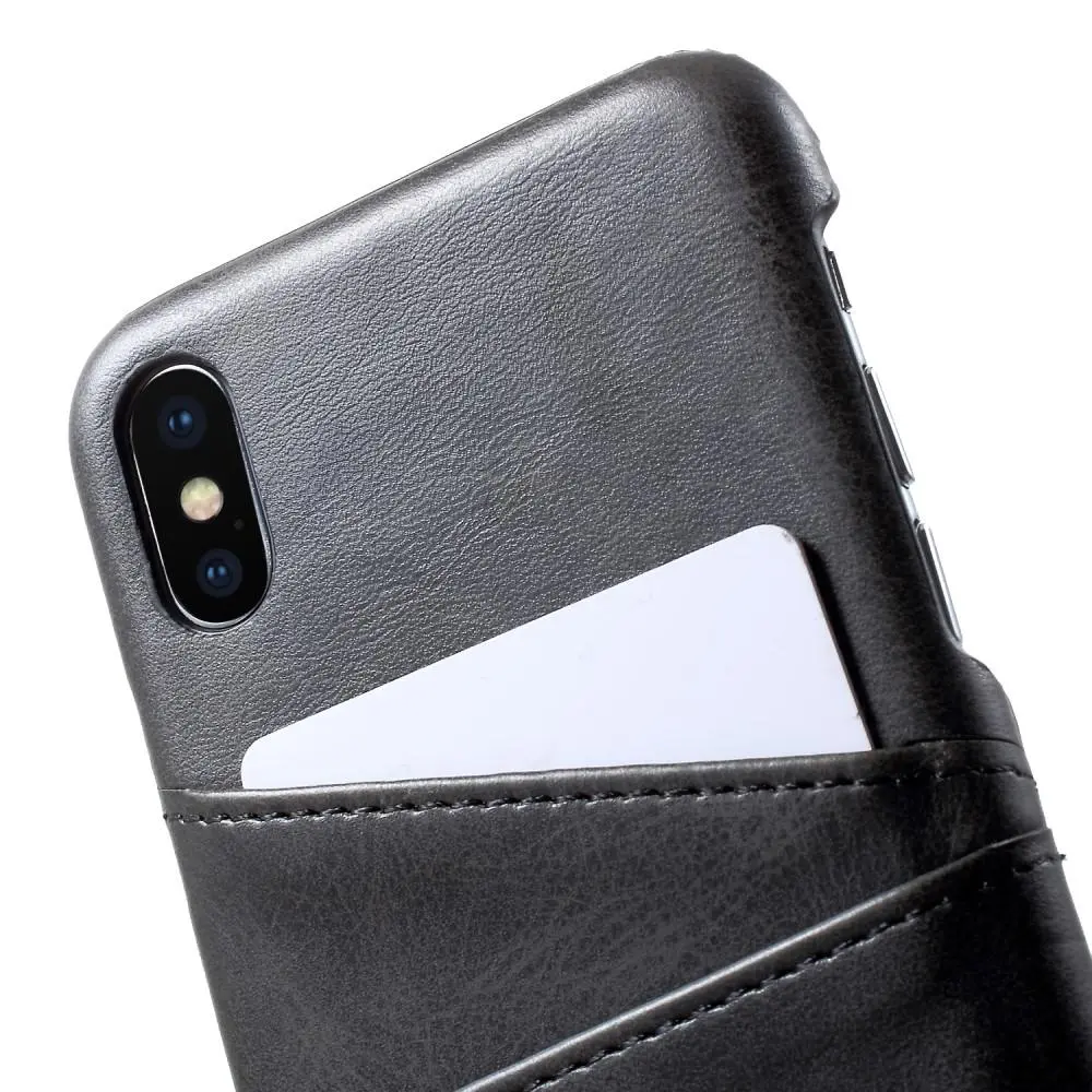 Card Slots Case iPhone X/XS Svart