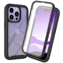 Full Protection Case iPhone 14 Pro Svart