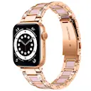 Diamond Bracelet Apple Watch Series 11 42mm Rosegold Rose