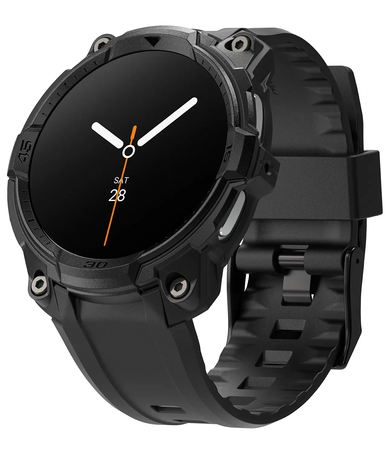 Rugged Gear Samsung Galaxy Watch 8 Classic All Black