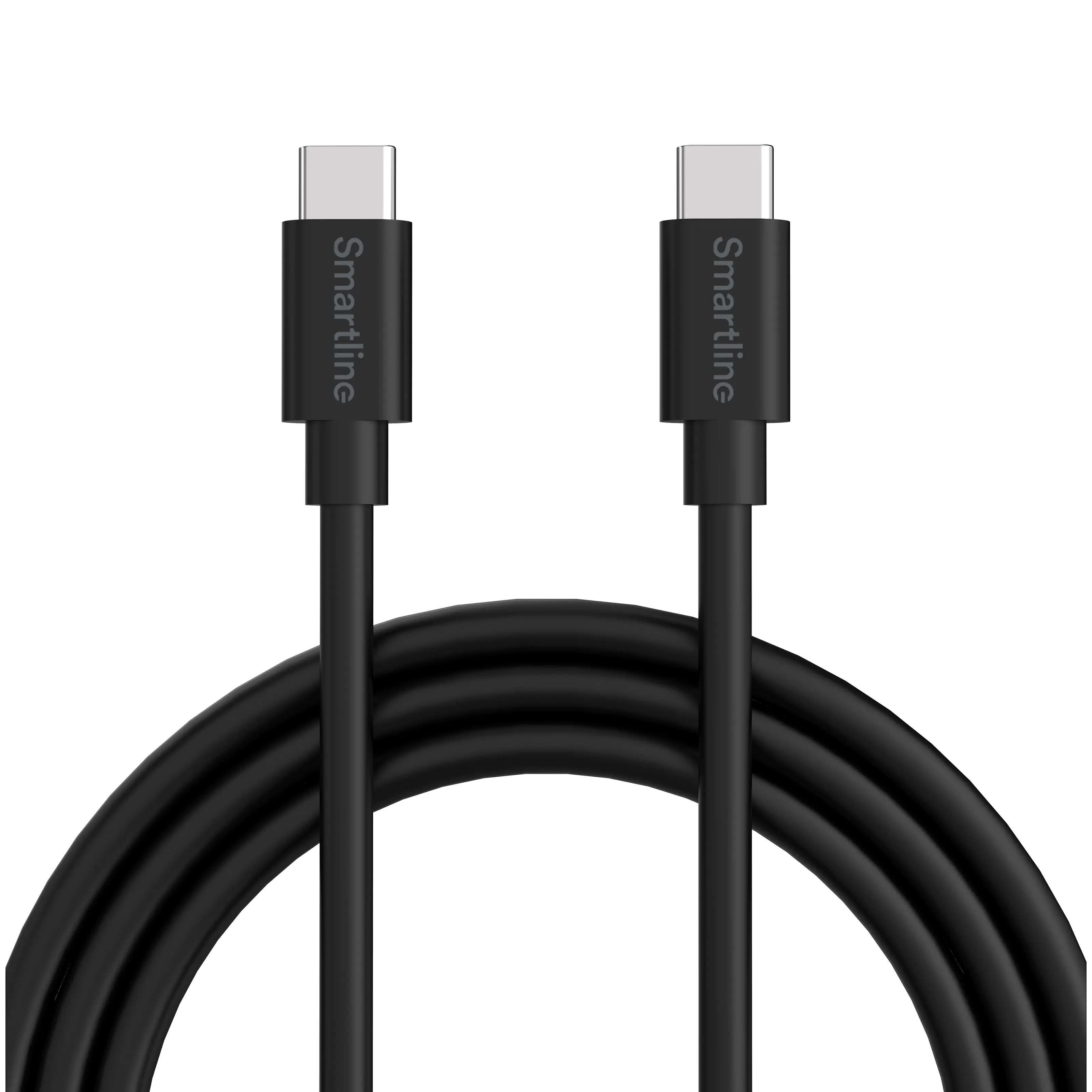 USB Cable USB-C -> USB-C 3m sort