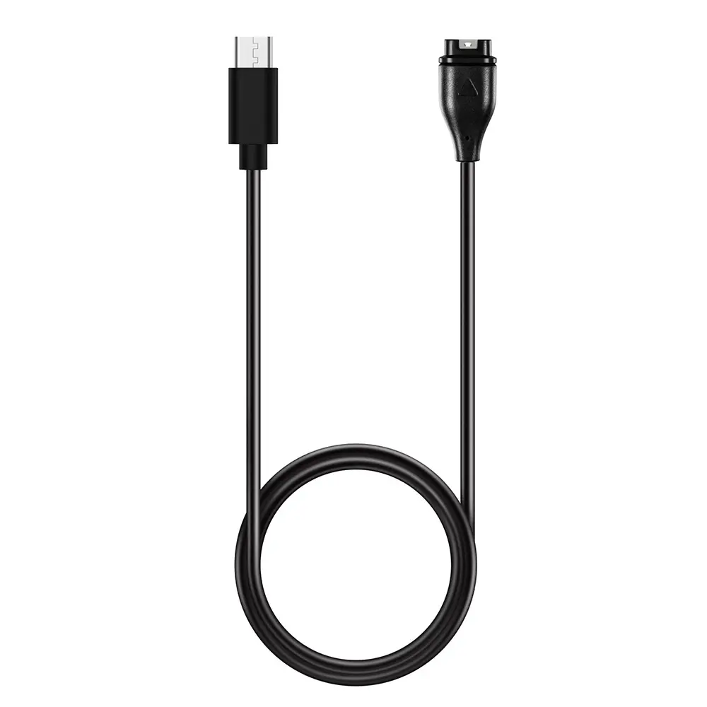 Garmin Forerunner 265 opladerkabel USB-C 1m Sort