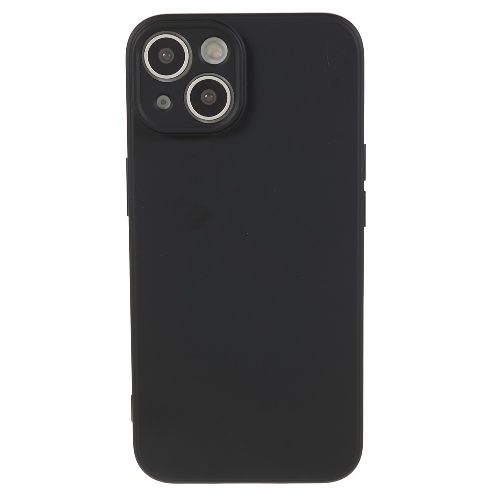 Støtsikker Deksel TPU iPhone 13 Mini Svart - Stilig deksel i morsom farge med beskyttelse for linsene