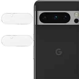 2-pack Härdat Glas Linsskydd Google Pixel 8 Pro Genomskinlig