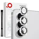 Linsebeskytter Rhinestone Hærdet Glas Samsung Galaxy S26 Sølv