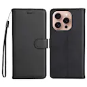 Tegnebogsetui iPhone 16 Pro sort