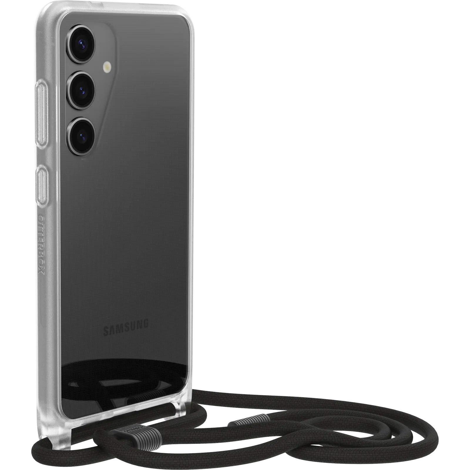 React Necklace Skal Samsung Galaxy S24 Genomskinlig