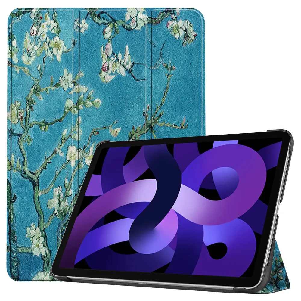 Etui Tri-fold Apple iPad Air 11 7th Gen (2025) - Kirsebærblomster