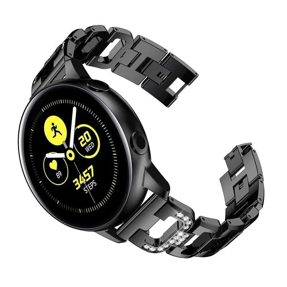 Rhinestone Bracelet Samsung Galaxy Watch 42mm Svart