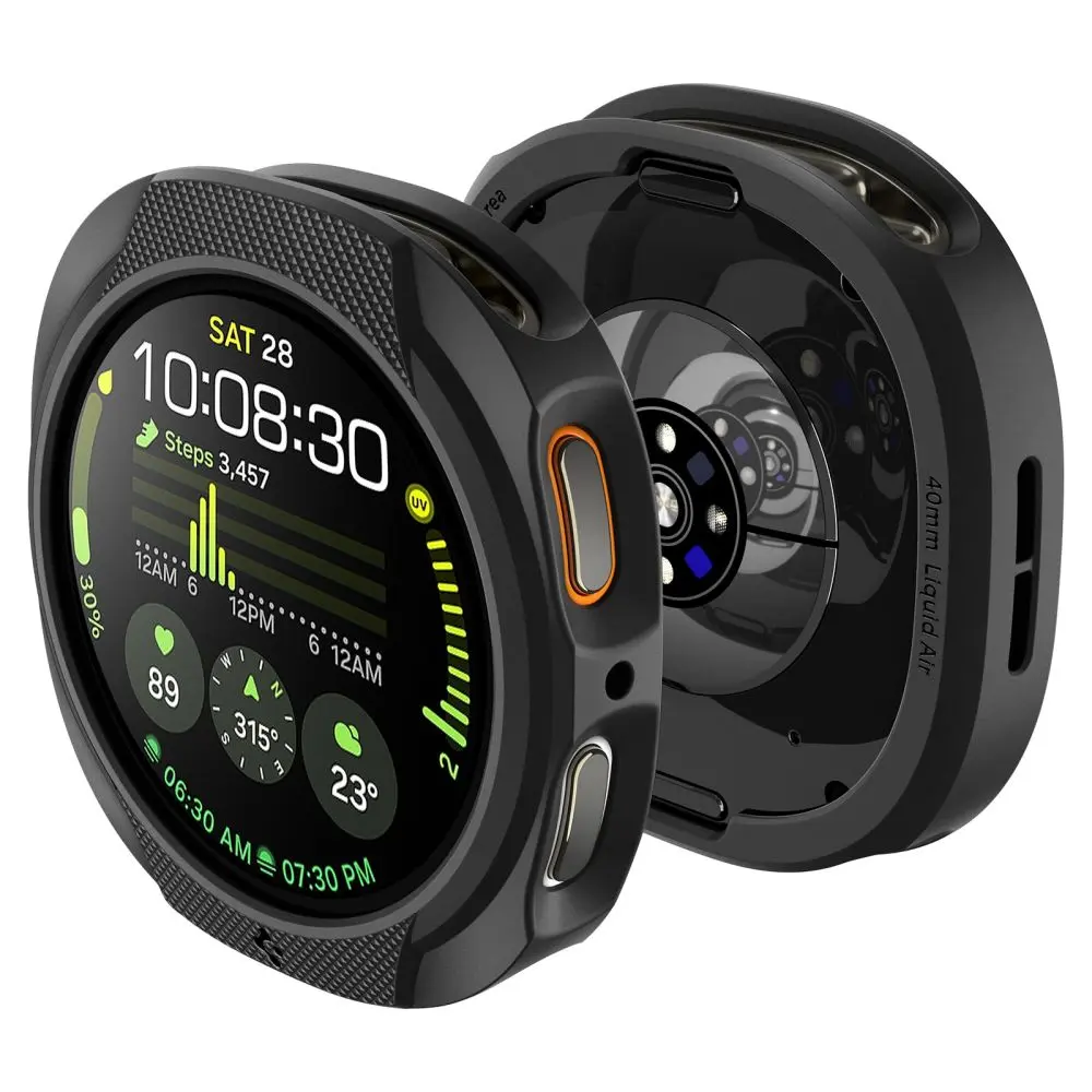 Samsung Galaxy Watch 8 44mm Skal Liquid Air Black